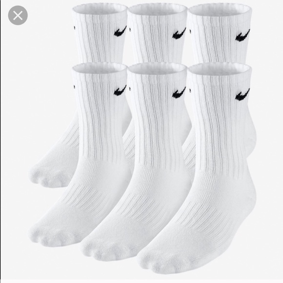 Nike Performance Cush Crew 6-Pack Socks Hight Men - Picture 2 of 7